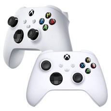 XBOX 무선 컨트롤러 블랙, 로봇화이트, 1개