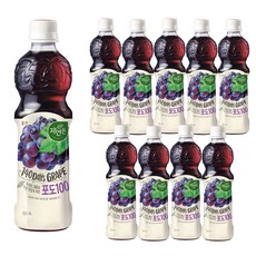 자연은 포도, 500ml, 10개