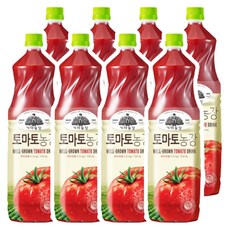 웅진 가야농장 토마토 주스, 1.5L, 8개