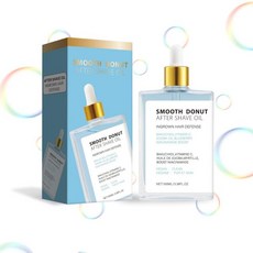 도넛 애프터 쉐이브 오일 피부용 수분 공급 포스트 소프트 오일 여성용 100ml 344873, 도넛 애프터 쉐이브 오일, 피부용 수분 공급 포스트 소