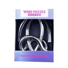뉴몰 3단계 와이어퍼즐 블랙아이 장난감퍼즐 퍼즐놀이 금속퍼즐, 퍼즐