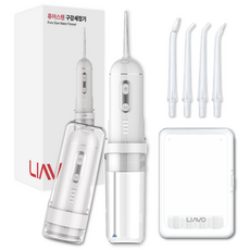 치과의사 추천 퓨어스텐 휴대용 무선 구강세정기 물치실 치아 칫솔 (팁케이스 사은품 증정)