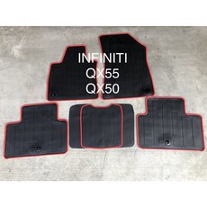 猴野人 INFINITI QX50/QX55 歐式汽車橡膠腳踏墊