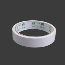 8M 양면 테이프 흰색 5/8/10/12/15/18/20/30MM 초박형 접착 손 고 강력한 초강력 찢어짐, 1Pcs 20mm