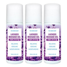 THE HERB SHOP 保濕按摩滾珠瓶 薰衣草香, 3個, 75毫升