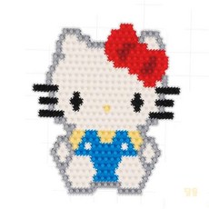 대목 네모블럭 마이크로 키링