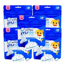 핑크퐁 아기상어 자일리톨 100% 40g/핀란드산 자일리톨스톤 무설탕캔디 사탕, 20개