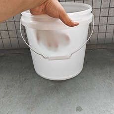 10公升塑膠圓桶 附蓋/無蓋 10公斤儲物桶 壓蓋桶 螺旋桶, 1個, 全新料10陞無蓋半透明