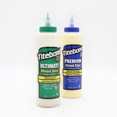 Titebond 太棒膠 黃色2號/白色3號 防水木工膠 473ml, 1個, TIY-2 太棒2號 (黃色藍瓶)
