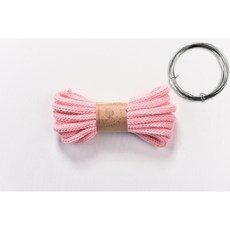 7.0mm 3m 코튼 와이어 아이코드 레터링 악세사리 장식 키링 작품 아이템, 1개, 18살몬