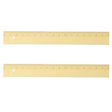 레이메이 후지이 룰러 17cm KM171, 파스텔 옐로, 2개