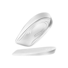 好買先生 隱形後跟矽膠鞋墊 男女適用 減壓緩衝 透明 多尺寸可選