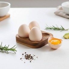 테르오 바로쓰는 플레이팅 에그트레이 4구, 1개, 우드