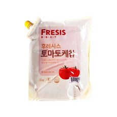 후레시스 토마토 케찹 스파우트, 3개, 3kg