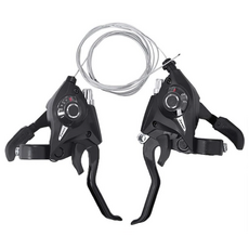 시마노 EF51 - 7단 변속/브레이크 일체형 레버 좌 우세트 1쌍, 1개, 블랙