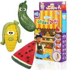 쪼물락 비누 클레이 야채과일 비누 만들기 세트, 1개
