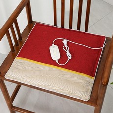 무선 온열 방석 난방 전기 보통레드 5V 충전 USB, 기본 전기/온수매트 사이즈, 가열 레드