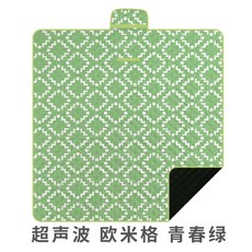 超聲波歐美格活力黃 野餐墊 戶外墊 防潮墊 便攜墊 折疊墊 沙灘墊, 超聲波歐米格青春綠,150*100CM