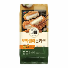 CJ 고메 바삭튀겨낸 돈카츠 모짜렐라 450gx2개, 450g, 2개