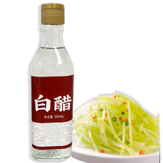 홍홍 중국식품 중국 정점 백초 백식초 5도 중국식초 중국백식초 쌀식초, 1개, 500ml