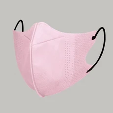 일회용 3D 보호 마스크 효율적인 통기성 패션 세련된 얼굴, 06 pink 10pcs