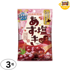 UHA미각당 소금 팥 맛 캔디 사은품 추가증정, 3개, 109g