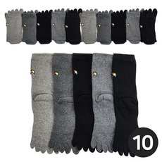 아놀드파마 남자 발가락양말 장목 겨울 파일 무좀 항균 기능성 양말 10족 국산