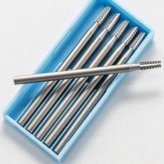 6Pcs 금속 보석 조각 그라인딩 밀링 커터 쥬얼리 만들기 비트 보석상 금세공 도구에 대한 Burs 도구, size 2.1