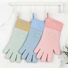 실리콘 주방 오븐장갑 손목 긴 롱냄비장갑