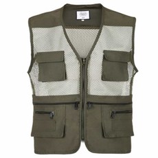 남성 매쉬 포켓조끼 주머니많은옷