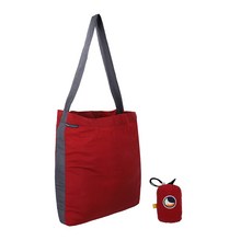 [티켓투더문] 에코백 라지 30L 버건디 다크그레이