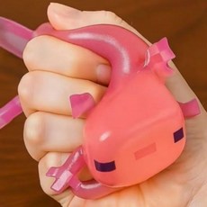우파루파 아홀로틀 말랑이 스퀴시 슬라임 클레이 피젯토이 킹받는 선물 장난감, 우파루파 말랑이, 1개