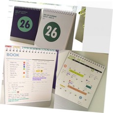 루나몰 2026 싱글 데스크 캘린더 월간, 바이올렛