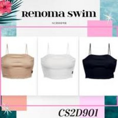 레노마수영복 SH02 여성 비치 크롭브라탑 _NC중앙로역 RN-CS2D901, WH/화이트