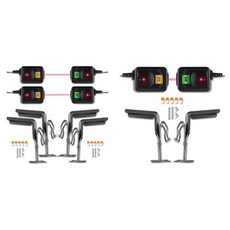 N75R2X 820CB 안전 센서 아이 브래킷 키트 차고 문 오프너 997년 이후 교체 4A5034, 1개
