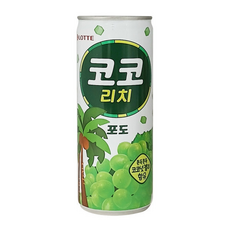 롯데칠성 코코리치포도, 240ml, 1개