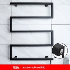異型加熱毛巾架衣物烘乾架插電電熱毛巾架衛浴弓字浴巾架, 1個