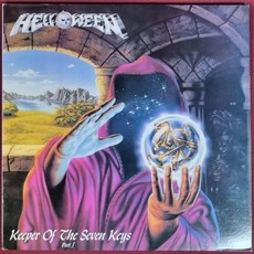 [중고 LP] HELLOWEEN KEEPER OF THE SEVEN KEYS PART1 (INITATION/FUTURE WORLD) 자켓NM/음반NM 1989년발매, 1LP