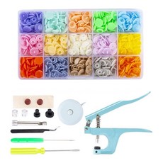 Smiko腸腸妞 台灣製塑膠四合扣組合包 寶貝扣 寶寶扣 包屁衣 暗扣 DIY手帕夾 布尿布