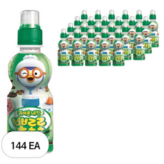 팔도 귀여운내친구 뽀로로 사과맛, 235ml, 144개