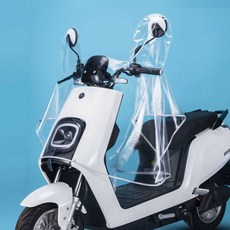 오토바이 방수 비닐 투명 덮개 PVC 비막이 필름 스쿠터 레인커버, 상세 페이지 참고