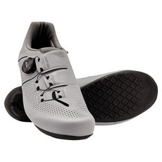 25년 신제품 SHIMANO RF300 시마노 로드 최상급 사이클링 슈즈 평페달 전용 라이딩화 논클릿 편안한 자전거 신발, 245, 아이스 그레이