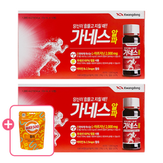 광동제약 가네스 알파 100ml 20병 + 비타500젤리