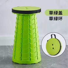 접이식 야외의자 휴대용 오픈런 원예 체어 미니의자 다리, 1개, 풀 그린