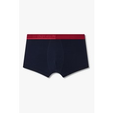 엠포리오 아르마니 EMPORIO ARMANI UNDERWEAR 남성 글 레터링 밴딩 코튼 드로즈_블루 0815312322 2507052898 435645
