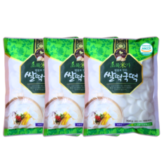 농협 쌀떡국떡 / 2025년산 삼광 특등급 햅쌀로 만든 떡국떡, 700g, 3개