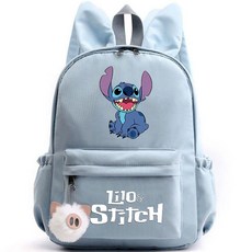 학생을위한 토끼 귀 십대 릴로 가방 Mochila 여성 소녀 여행 학교 배낭 캐주얼 소년 귀여운, 005