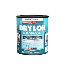 UGL 드라이락 오리지널 방수용 페인트 1쿼트(945ml) 석조 방수제, 10 white, 945ml, 1개
