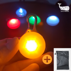 캠핑 스트링가드 LED 조명 타프 안전 고급 장기사용 10P + 보관가방, 블루(10P+보관가방)