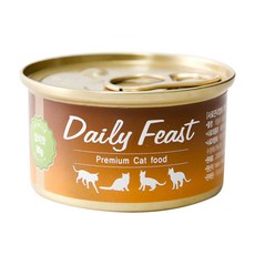 데일리피스트 참치맛 80g x 24개, 1박스